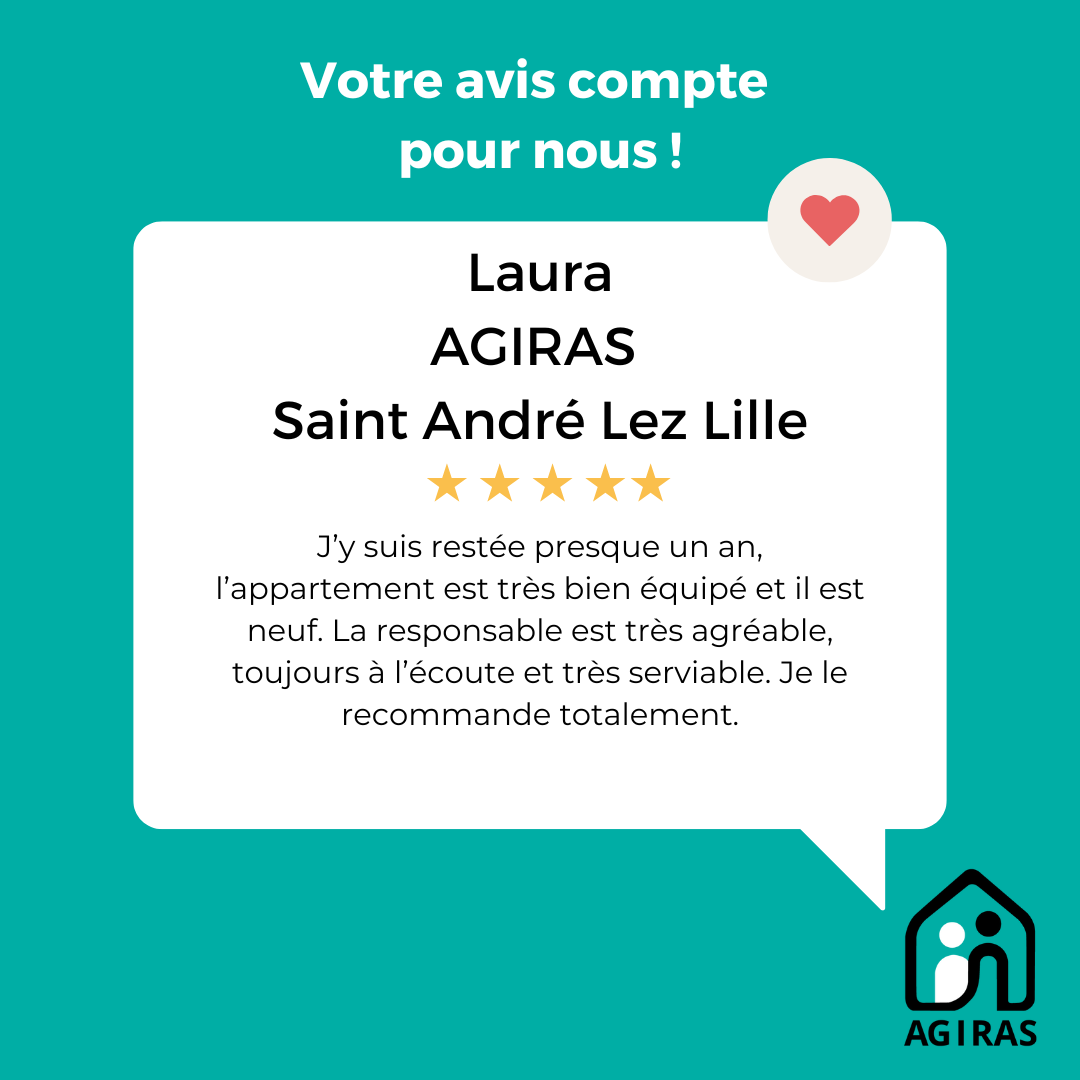 AGIRAS Avis client-Jeunes-actifs-Saint-Andre-lez-lille
