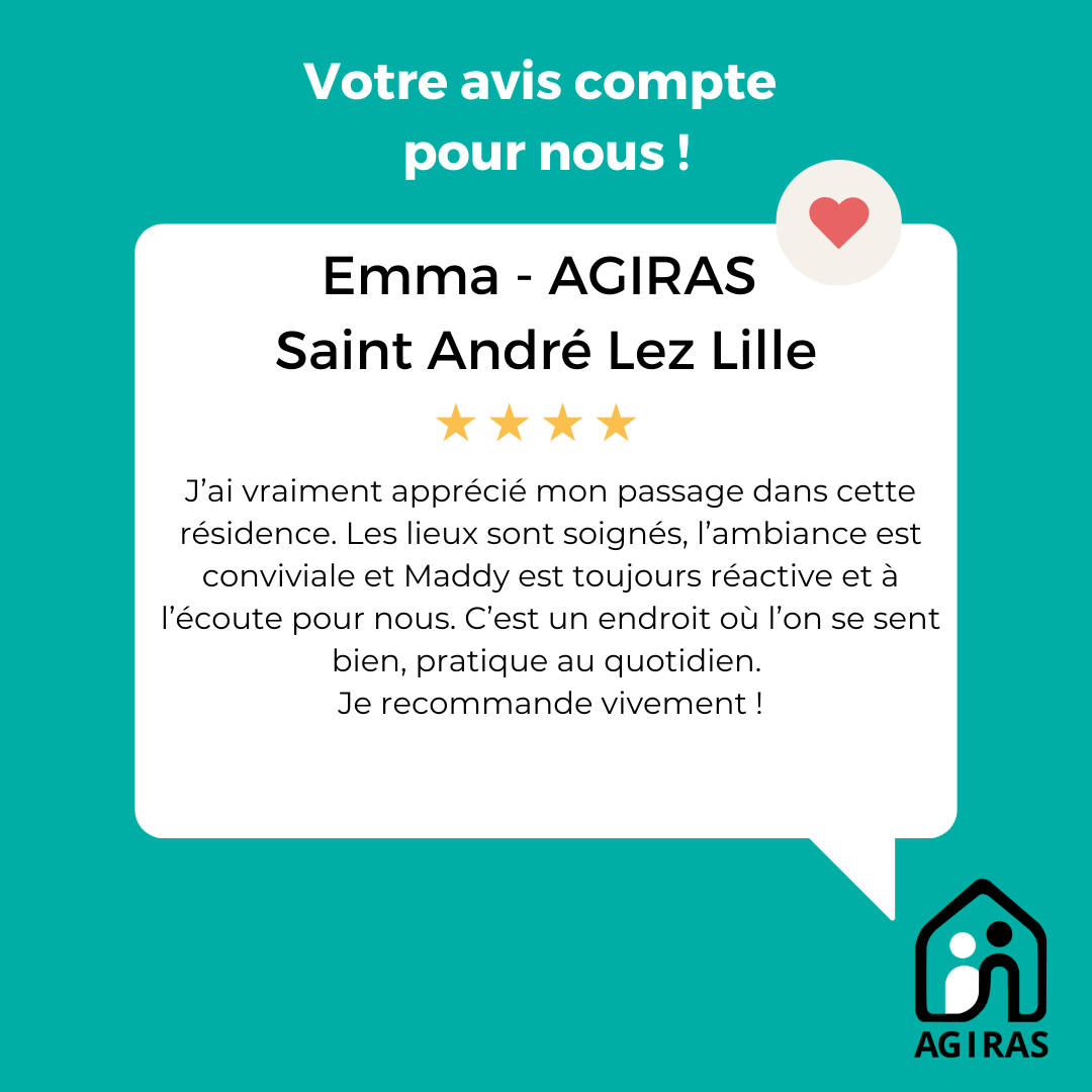 AGIRAS-Avis-client-St-andre-lez-lille-Emma